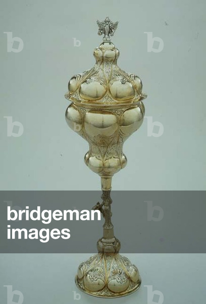 Covered cup, Russian, 1746