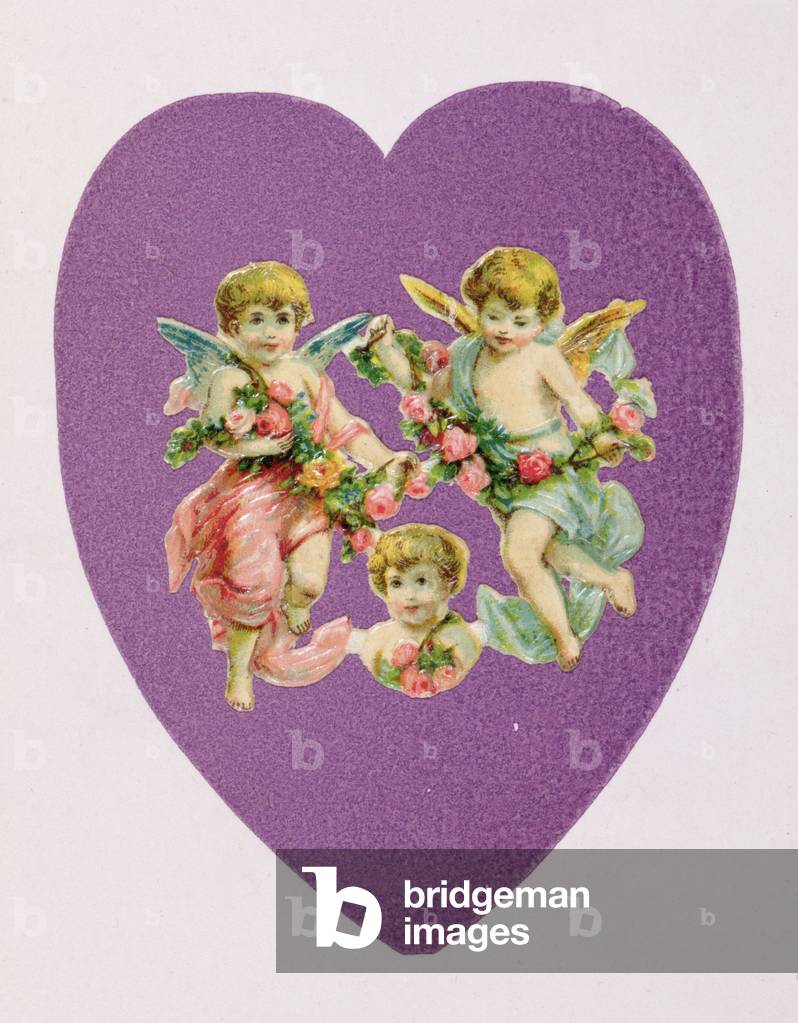 Victorian Valentine card
