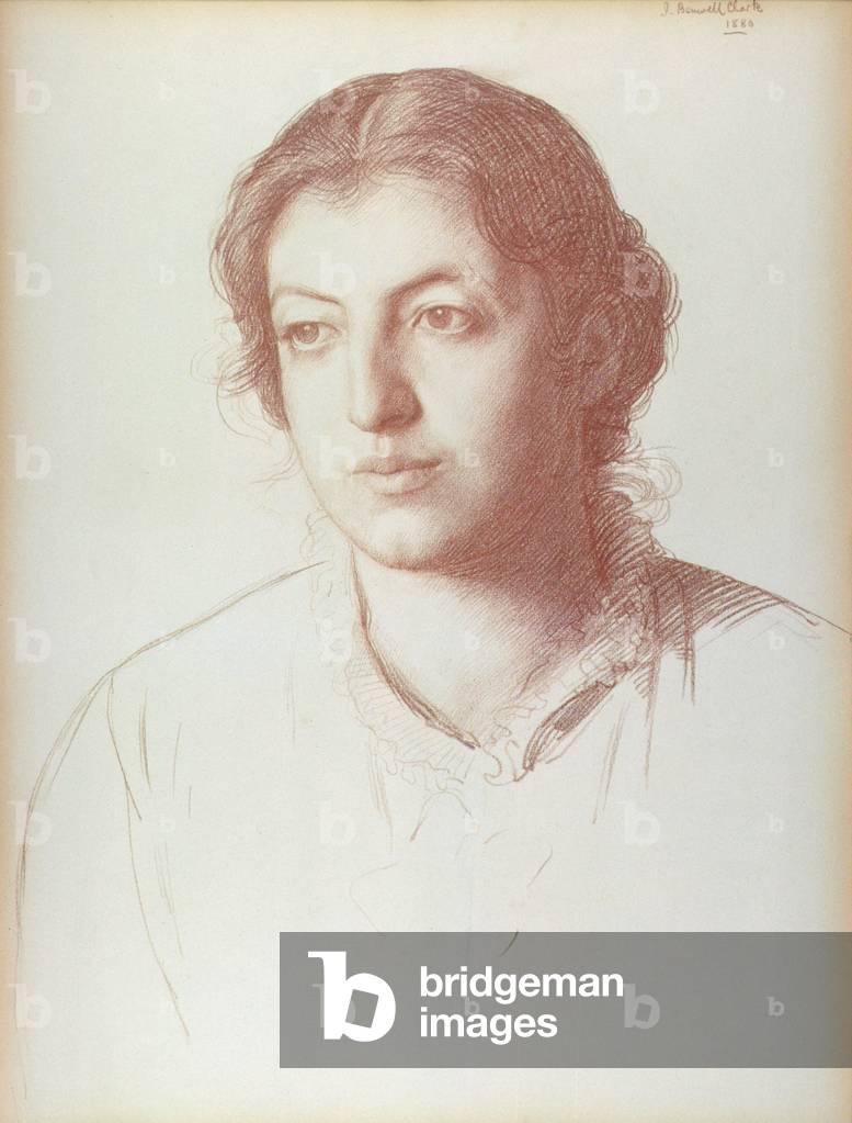 Portrait of Euterpe Ionides, afterwards Mrs. W. F. Craies