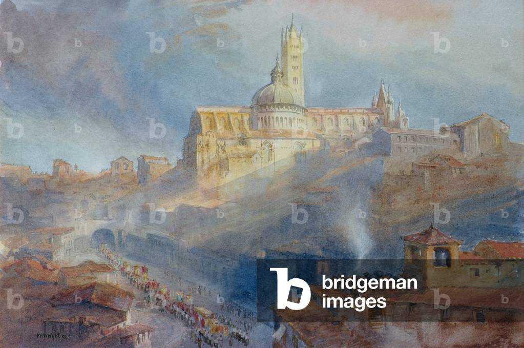 La Cattedrale, Siena, 1902