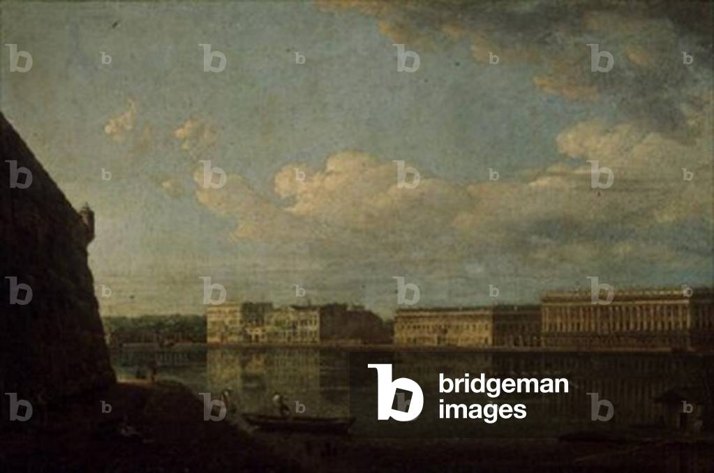View of the Palace Embankment from St. Peter's and St. Paul's Fortress, 1794