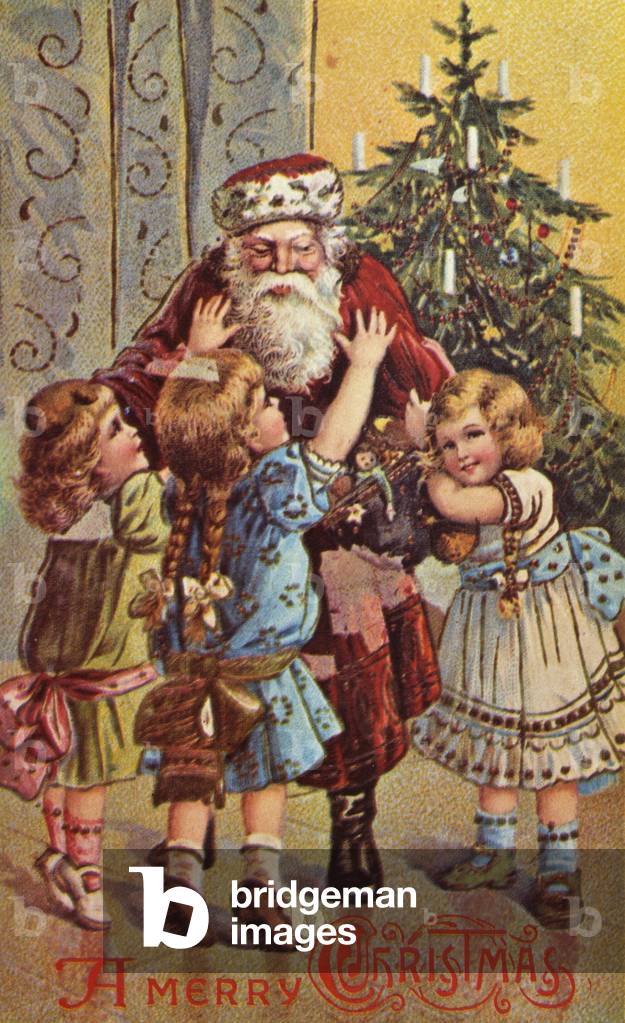 Hugging Father Christmas