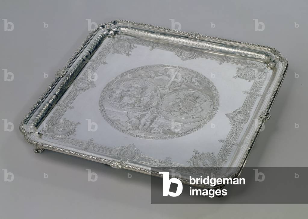 The Walpole Salver, 1728 (silver)