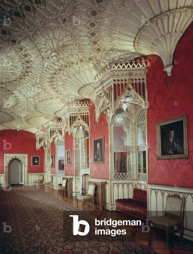 View of the Great hall, 1750-1770 (photo)