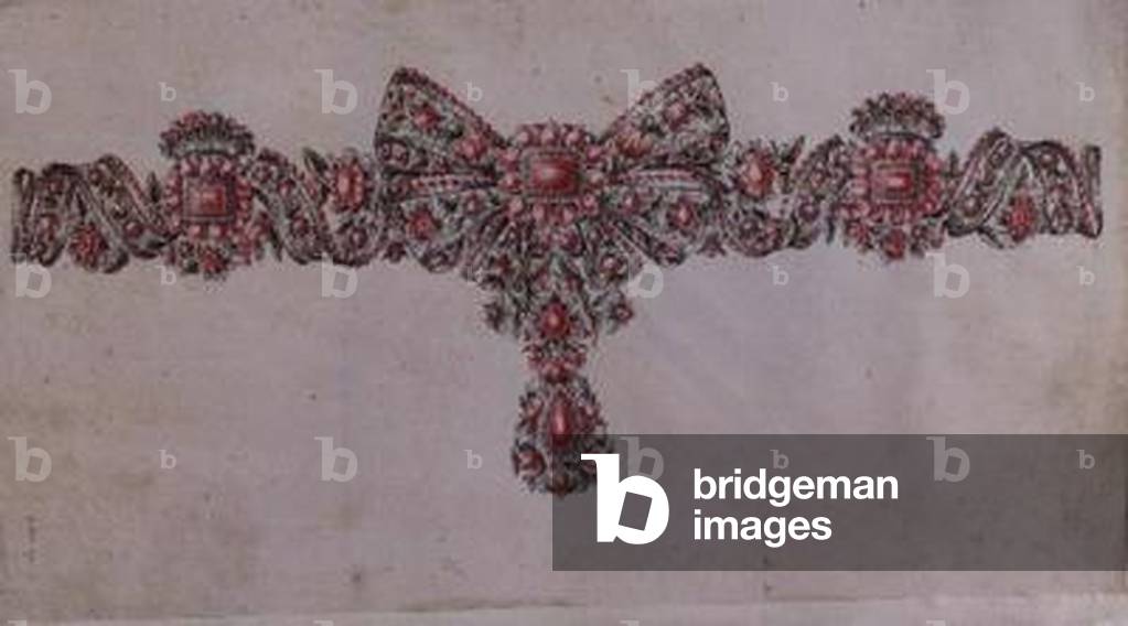 Design for a collier (drawing)