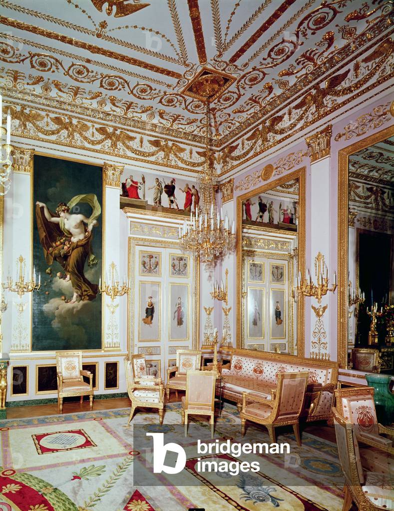 "Der Salon des Saisons (Foto)", 18. Jahrhundert von French School