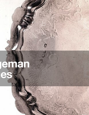 Example of the reverse side of Flat-chasing type decoration on a salver, 1736