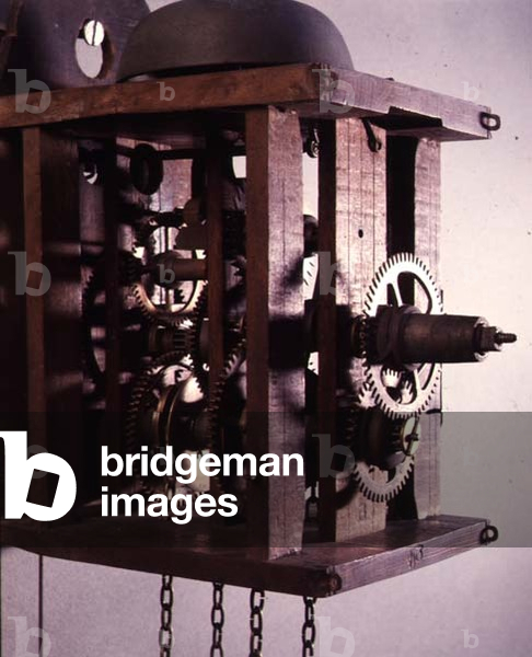 Movement of a Black Forest clock, 19th century