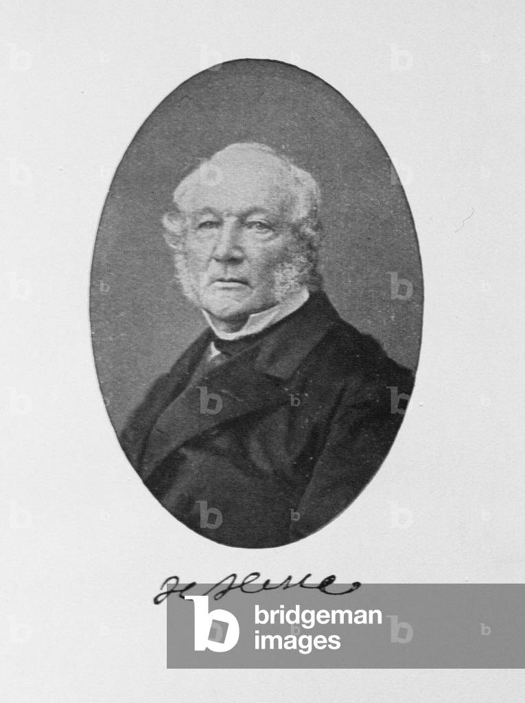 Portrait of Carl Hermann Hesse (1802-96) from 'My Uncle Hermann, Stories from my Time in Estland' by Monika Hu