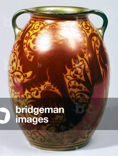 Royal Lancastrian vase, early 20th century (earthenware)