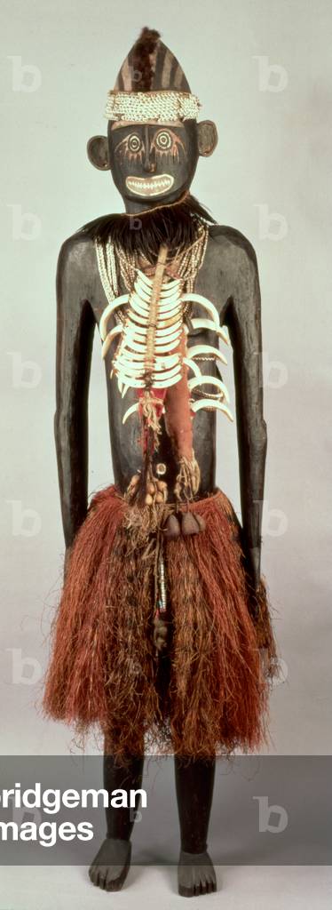 Mythical ancestor figure from Orokolo, representing Ukaipi, wife of Ivo, Papuan Gulf