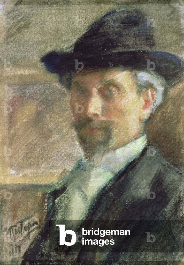 Self Portrait 1911 by Leonid Osipovic Pasternak