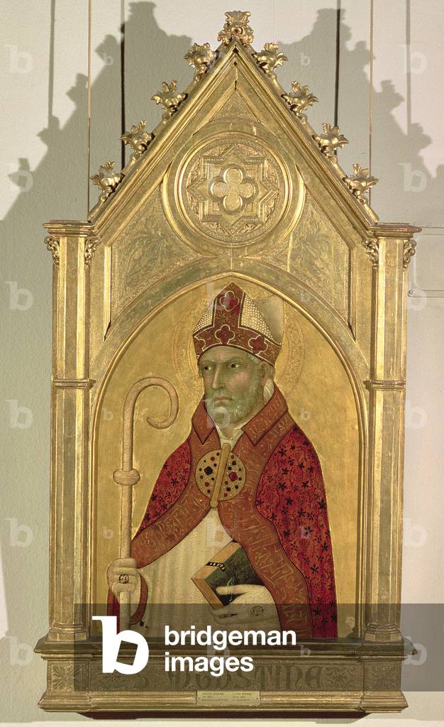 "Sant'Agostino", 14th Secolo di Simone Martini