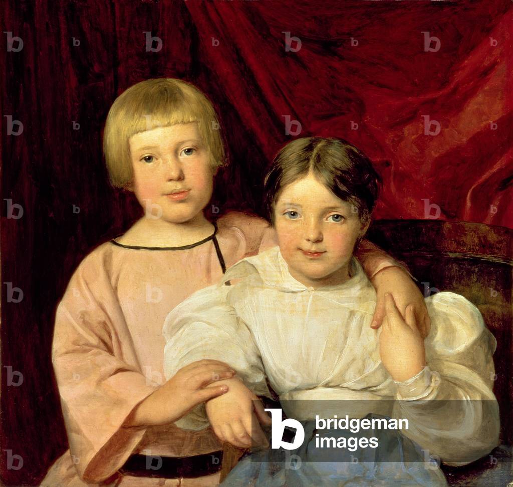 Bambini, 1834 (olio su tela)