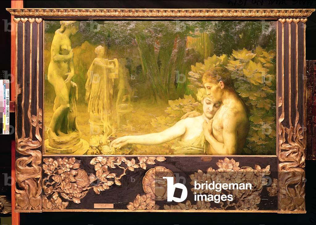 Das Goldene Zeitalter, 1897-98 (Öl auf Leinwand)