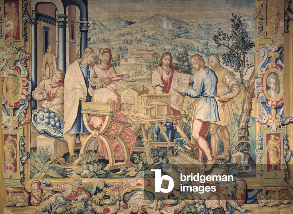 "Cosme I de Medicis (Medici) (chiamato Il Vecchio o Cosimo il vecchio" di Benedetto di Michele Squilli