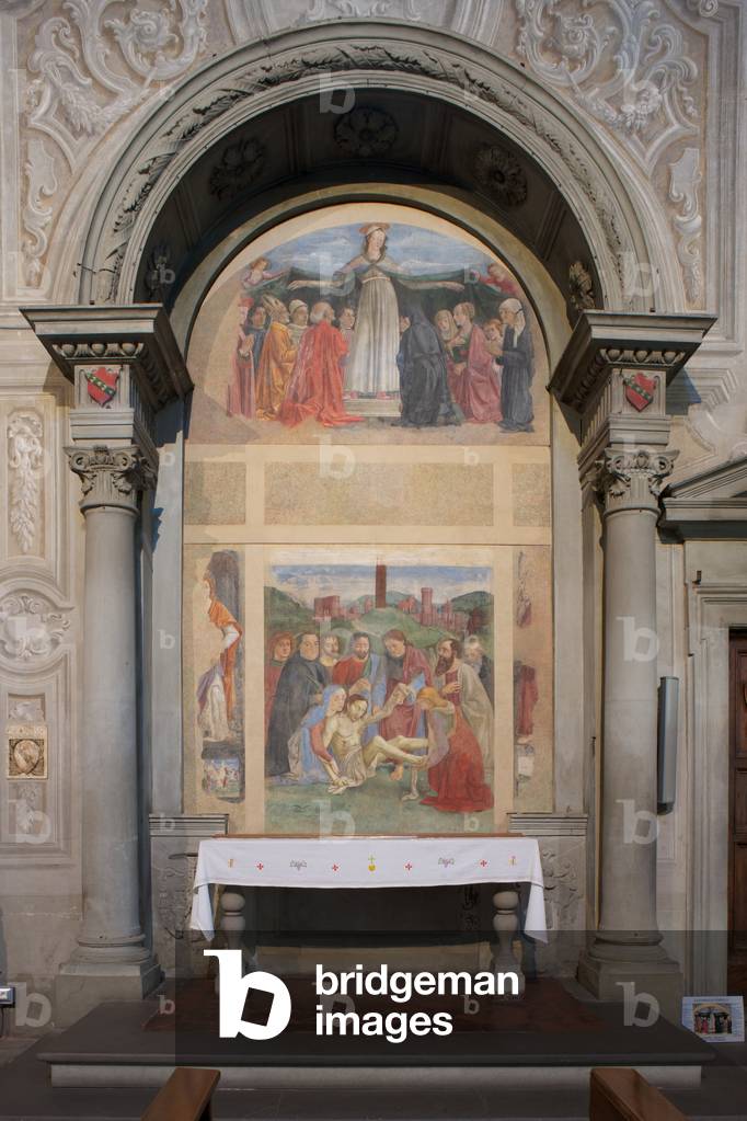 Vespucci Chapel, Ognissanti, Florence, Italy (photo)