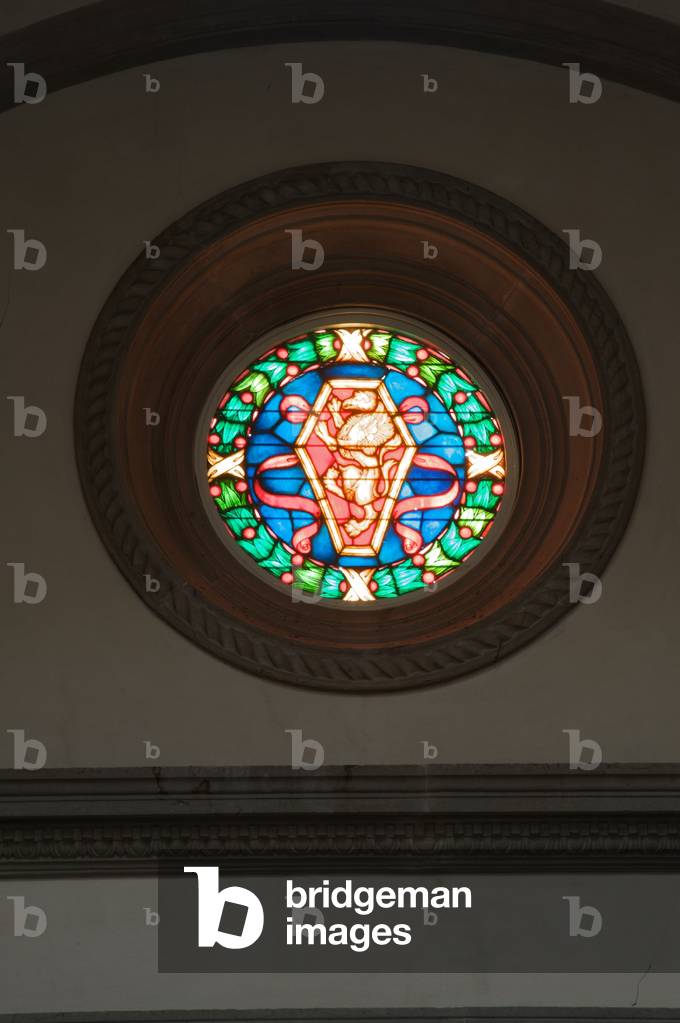 Interior of the Basilica of San Lorenzo, Florence, Italy (photo) 