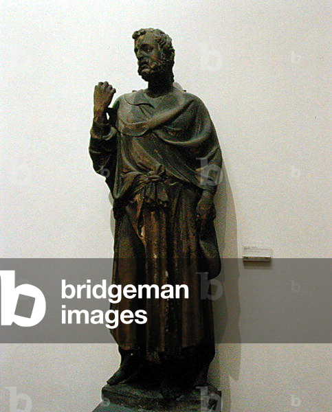 Prophet, 1423-36 (painted marble) (see also 192530)