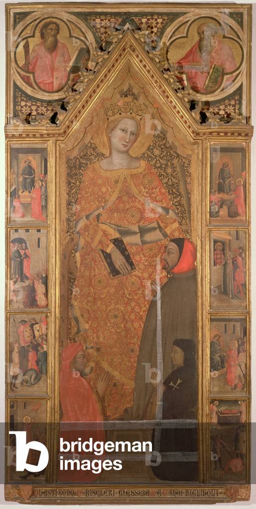 St. Catherine of Alexandria (tempera on panel)