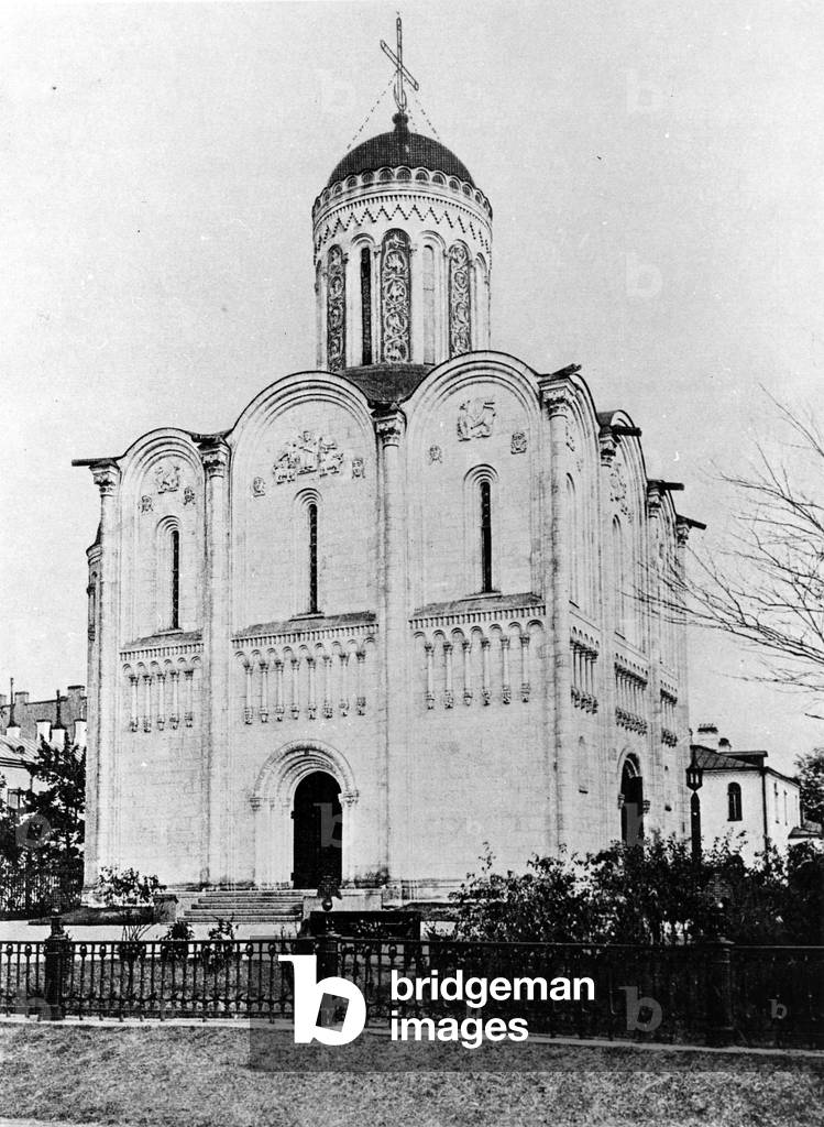 Church of the Saviour on the Waters, St Petersburg, c.1910s (b/w photo)