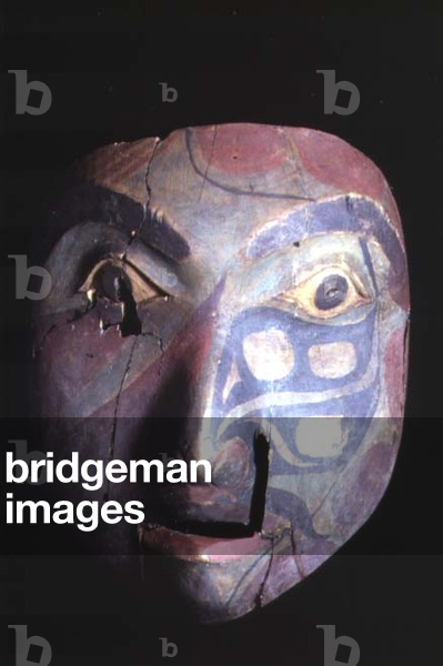 Tlingit shaman's mask, Yakutat, Alaska, 1886
