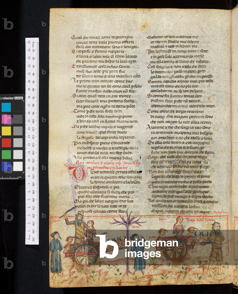 Divine Comedy, 1350-1375 (illuminated manuscript)