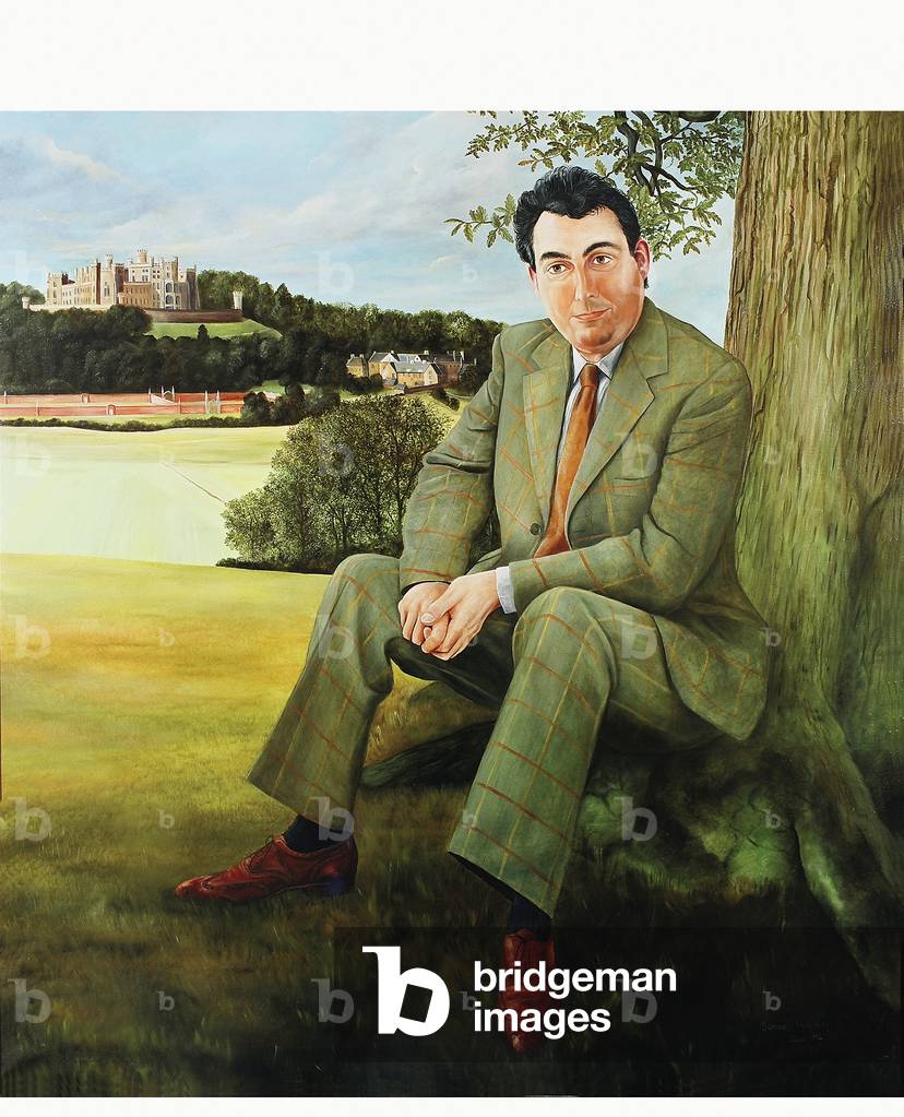 The 11th Duke of Rutland, 1992 (oil on canvas)