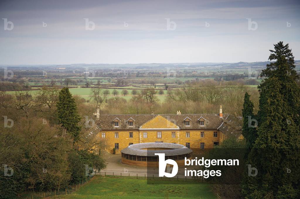 The Charles II Stable Block, Belvoir Castle, Leicestershire (photo)