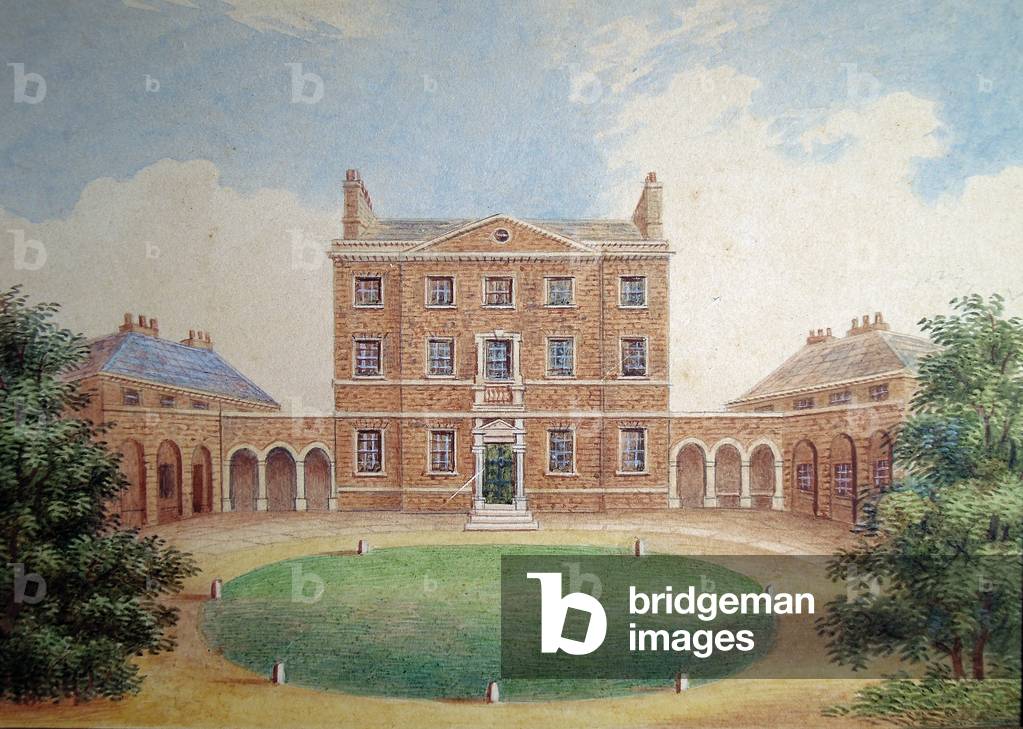 Rutland House (w/c on paper)