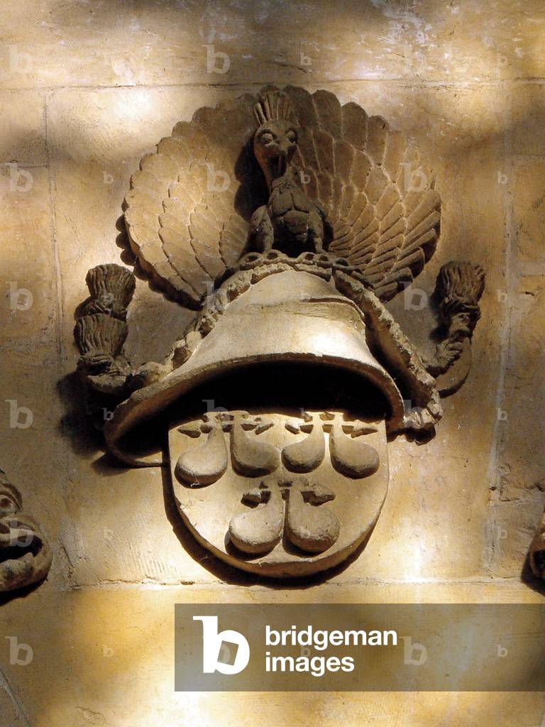 The Ros Coat of Arms, Bottesford Church (stone)