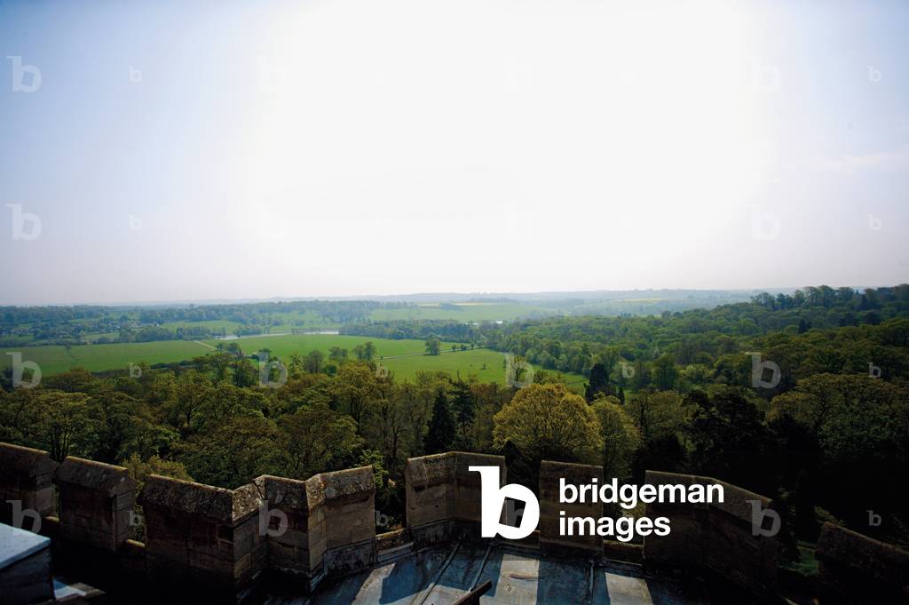 The Landscaping at Belvoir Castle, designed by Capability Brown (photo)