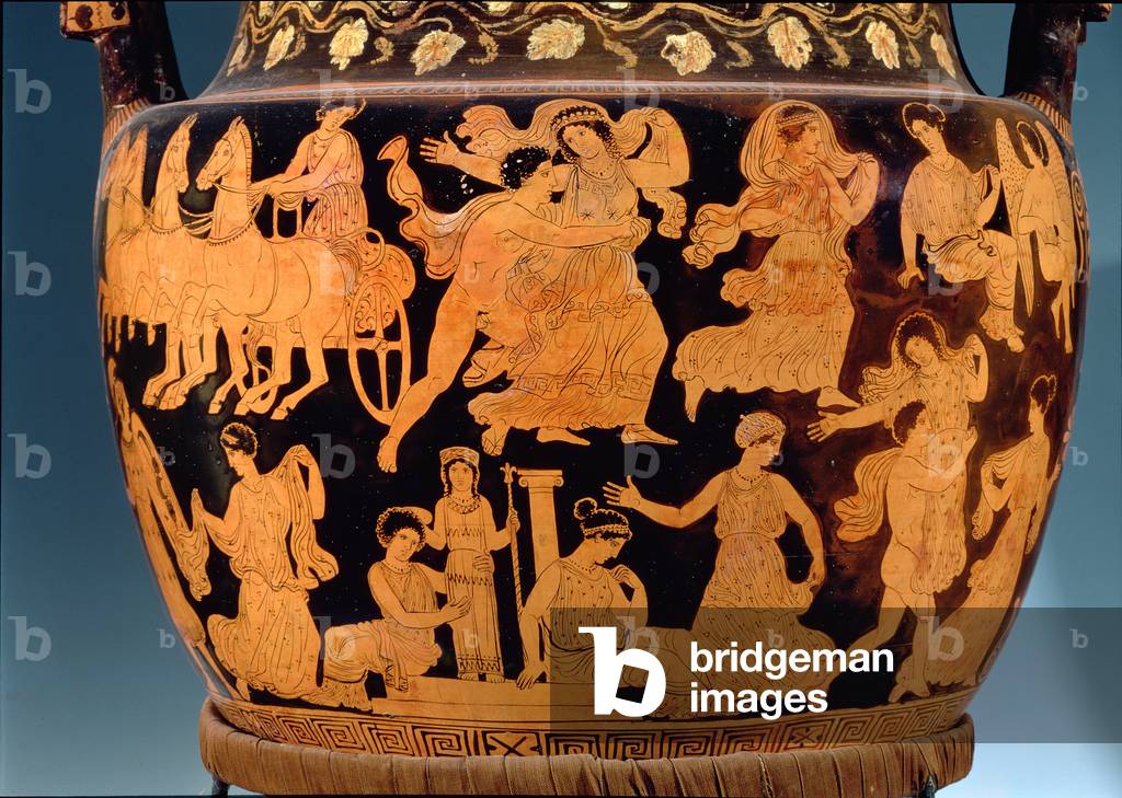 Volutenkrater mit roter Figur (Keramik) (Detail von 85030)