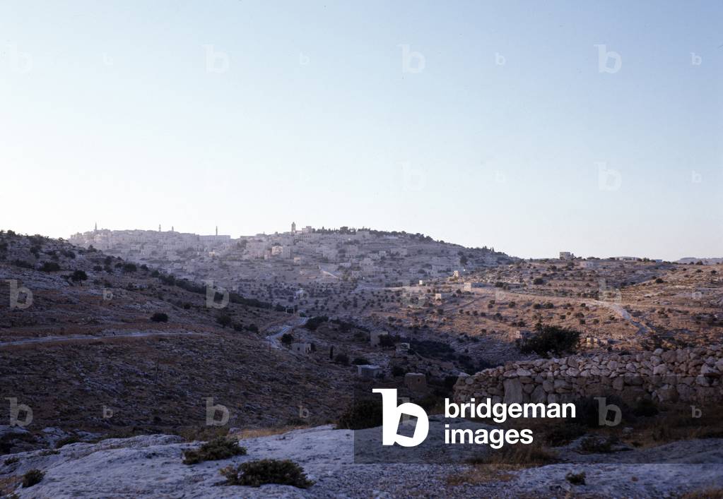 "Vista della città di Betlemme (Betlemme)"