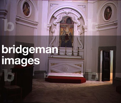 Interior view of the chapel, possibly designed by Giacomo Vignola (1507-73) (photo)