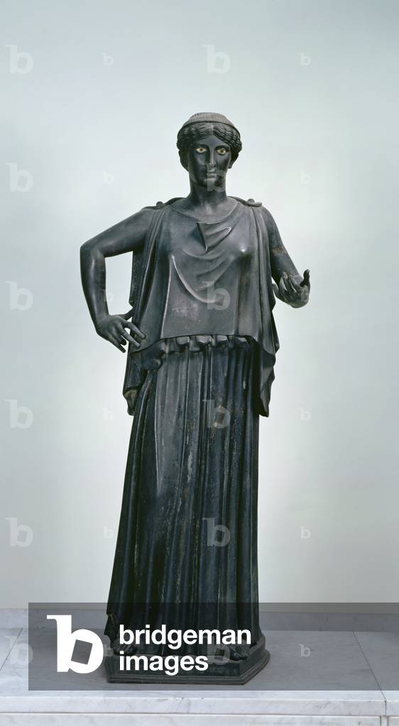 Dancer, from the 'Villa dei Papiri' (House of the Papyri) at Herculaneum, 1st century BC (bronze) (see also 119503, 119505-7)