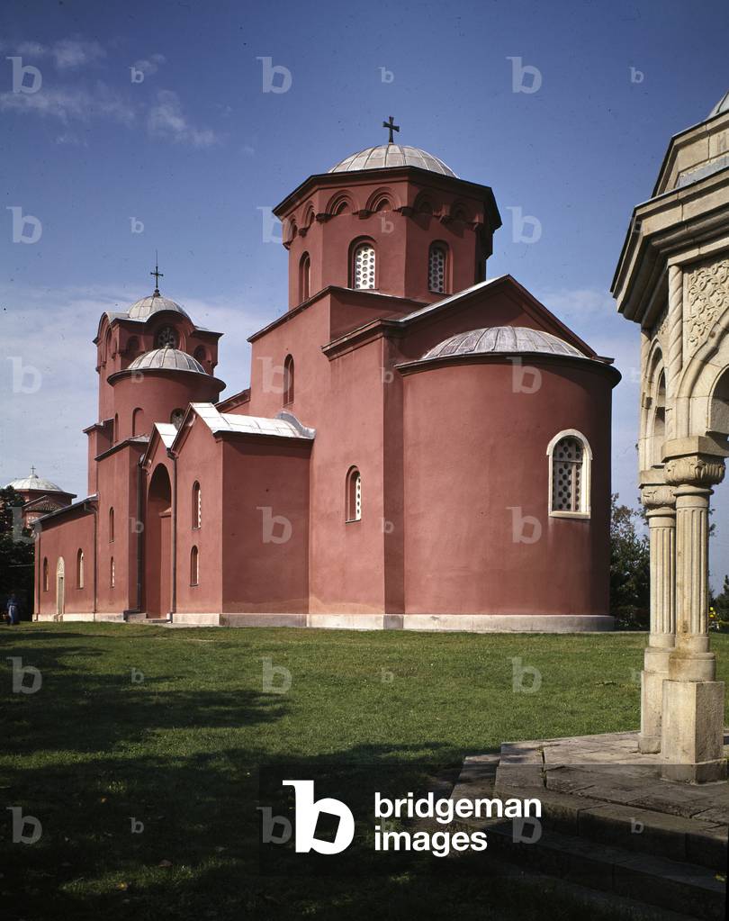 View of the exterior, c.1315 (photo)