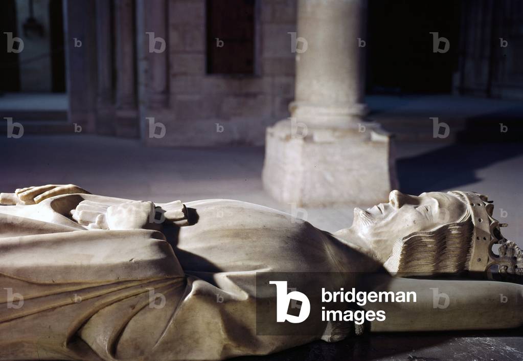 Tombeau (gisant) de Leon V d'Armenie (1342-1393). Basilique Saint Denis a Saint-Denis en Seine Saint Denis 130