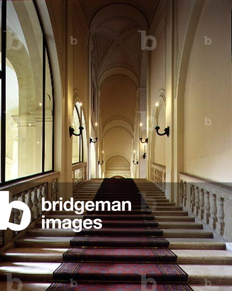 The 'Scalone d'Onore' (Stairs of Honour) designed by Flaminio Ponzio (c.1560-1613) (photo)