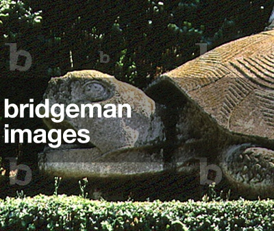 The Giant Tortoise, from the Parco dei Mostri (Monster Park) gardens laid out between 1550-63 by the Duke of Orsini, to designs by Giacomo Borozzi da Vignola (1507-73) (stone) (photo)
