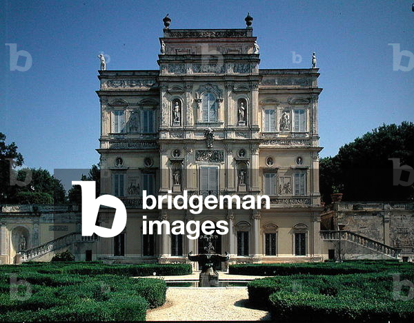 View of the Casino del Bel Respiro, built by Alessandro Algardi (1602-54) and Giovanni Francesco Grimaldi (1606-80) in 1644-52 (photo)