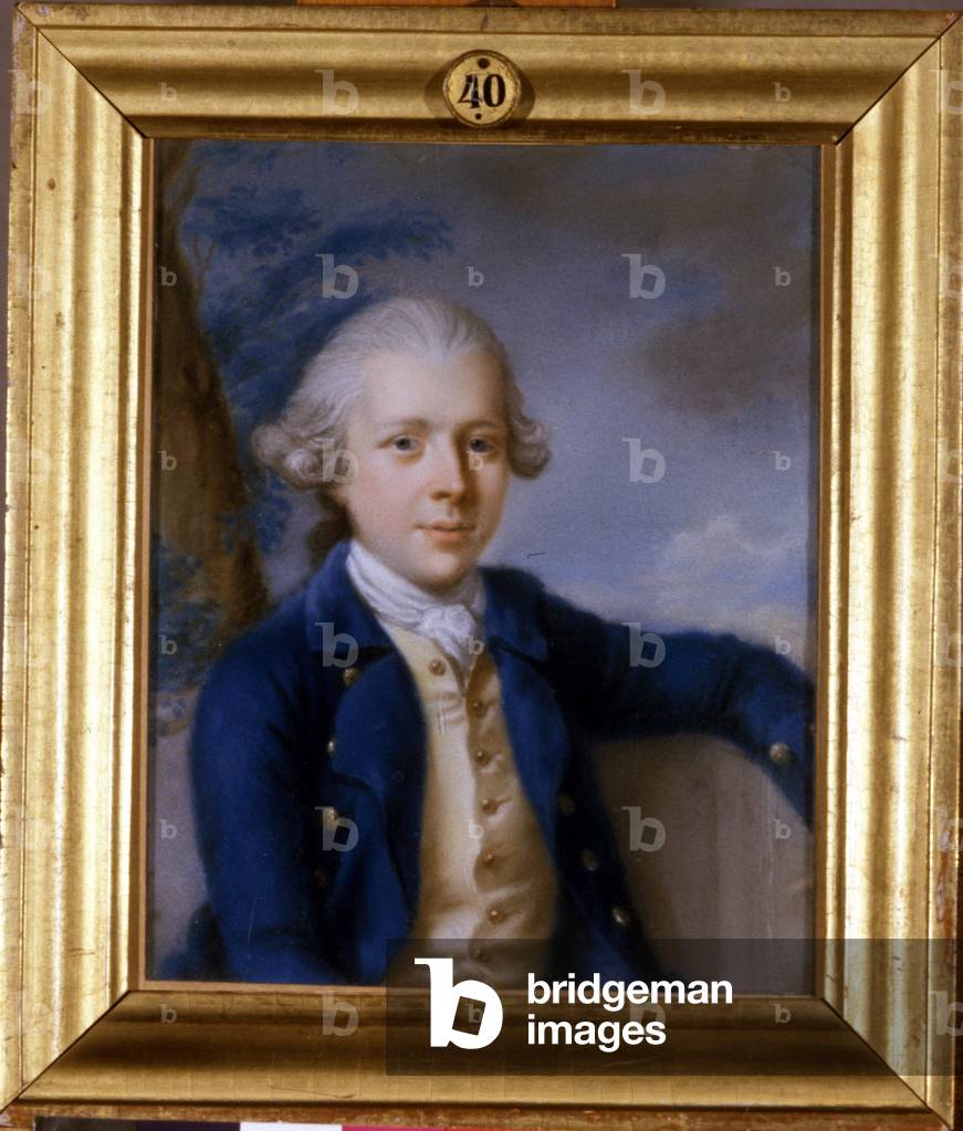 Portrait of Duke Ernst II, 1768 (pastel on paper)