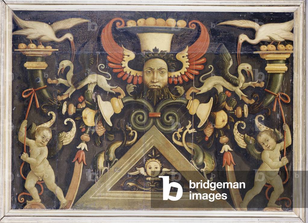 Grotesques, c.1510-15 (tempera on pine wood)
