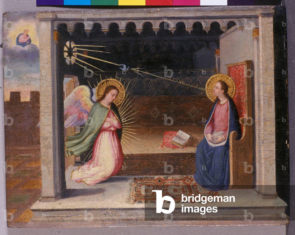 The Annunciation, c.1500 (tempera on wood)