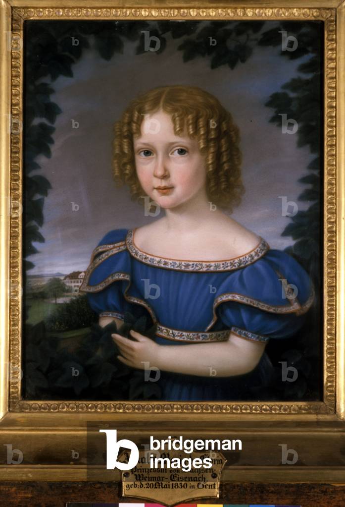 Amalie Maria-de-Gloria (pastel on paper)