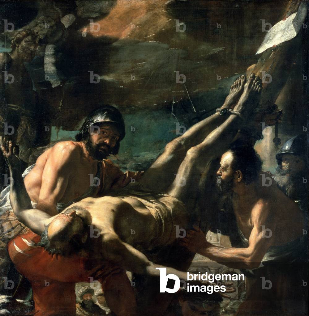 il martirio di san Pietro, c. 1656-60 (olio su tela)