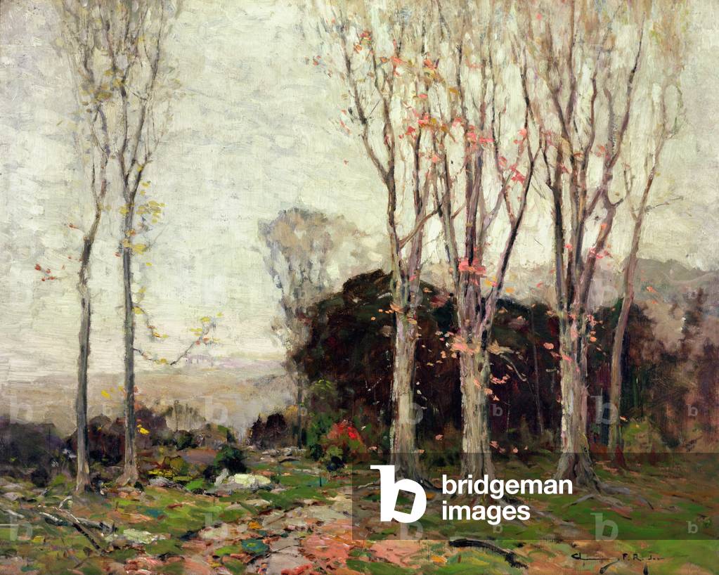 The Path Down the Mountains, 1912 (oil on canvas)