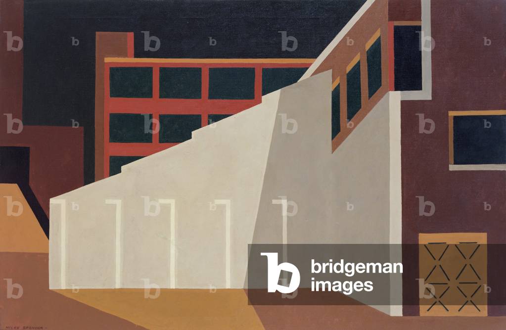 The Watch Factory, 1950 (oil on canvas)