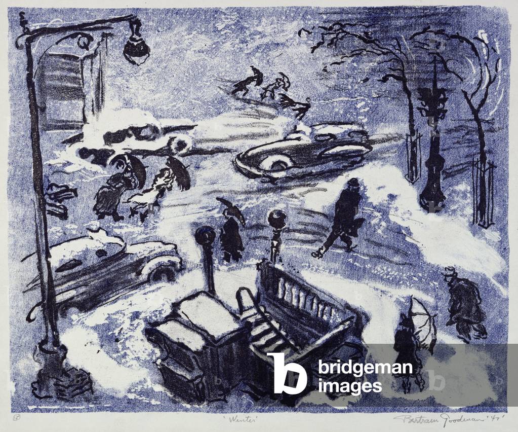 "Inverno", 1947 di Bertram Goodman