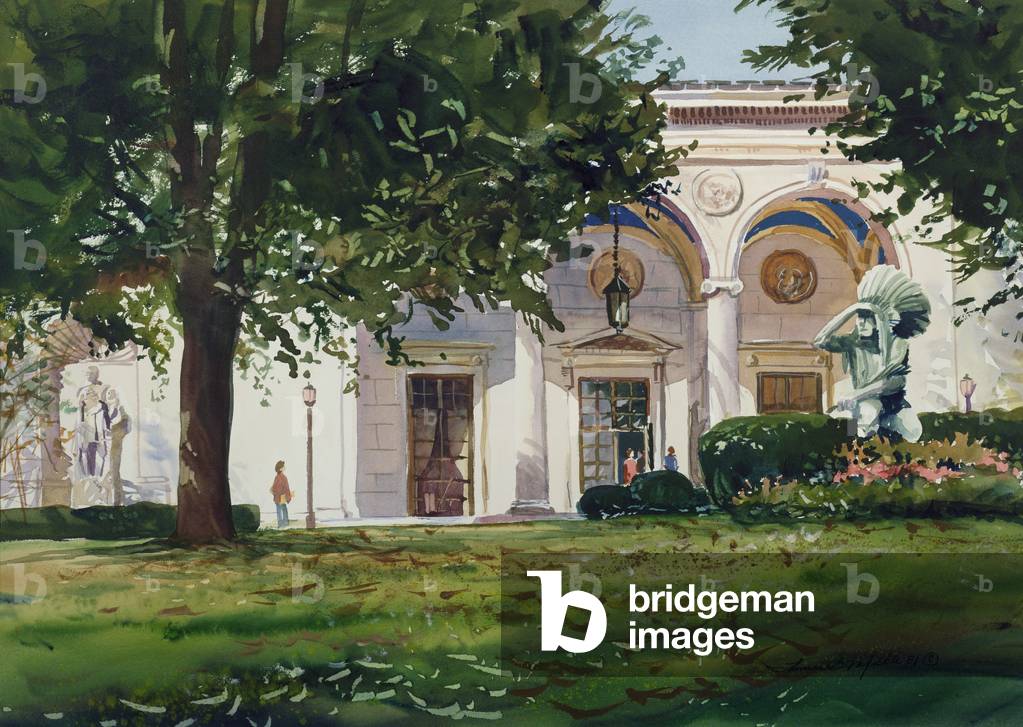 The Butler Institute of American Art (w/c on paper)
